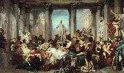 Thomas Couture The Romans of the Decadence china oil painting reproduction